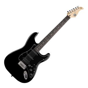 גיטרה חשמלית צבע שחור Gopherwood (Korea) S classic III 2nd Generation Jet Black H-S-S