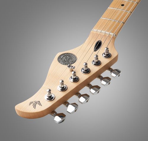גיטרה חשמלית צבע שחור Gopherwood (Korea) S classic III 2nd Generation Jet Black H-S-S