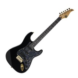 גיטרה חשמלית   Gopherwood (Korea) S classic V Alnico 5 (Alder) Jet Black H-S-S