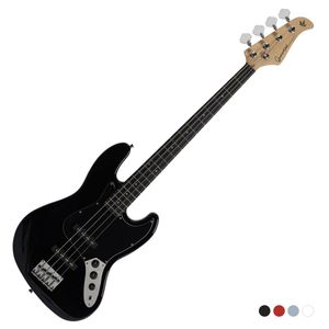 גיטרה בס 4 מיתרים Gopherwood (Korea) J classic II Jet Black