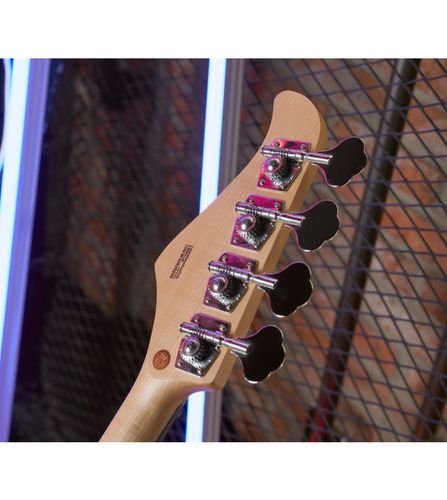 גיטרה בס 4 מיתרים Gopherwood (Korea) J classic II Jet Black