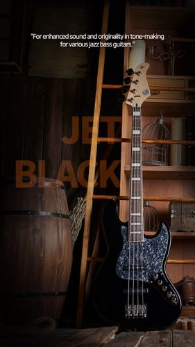 גיטרה בס אקטיבית מקצועית Gopherwood (Korea) J classic VI 2nd Generation Alnico 5 (Alder)