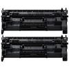 זוג טונרים שחורים חלופיים CANON CRG070H