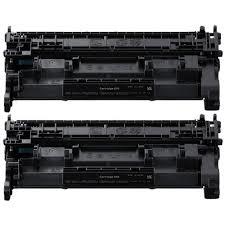 זוג טונרים שחורים חלופיים CANON CRG070H