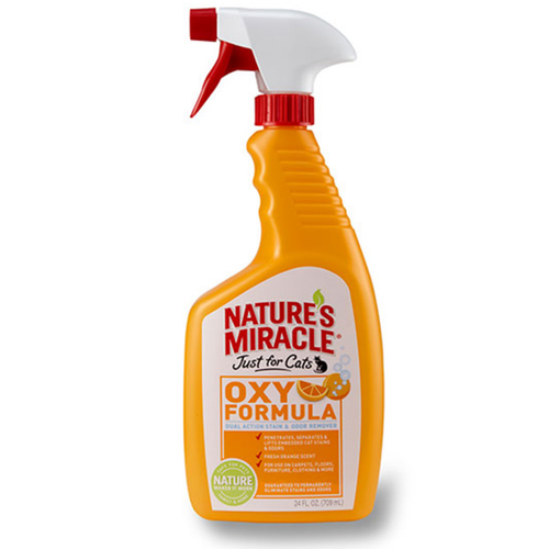 מסיר כתמים וריחות Oxy Formula לחתולים 709 מ