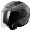 קסדת 3/4 אל אס 2 אפור- LS2 OF616 AIRFLOW II SOLID NARDO
