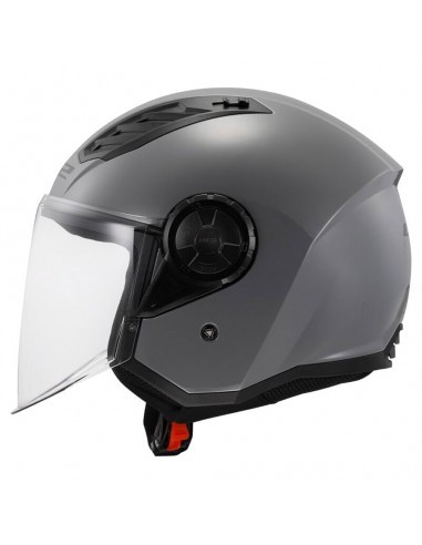 קסדת 3/4 אל אס 2 אפור- LS2 OF616 AIRFLOW II SOLID NARDO