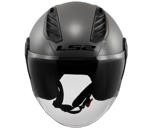 קסדת 3/4 אל אס 2 אפור- LS2 OF616 AIRFLOW II SOLID NARDO
