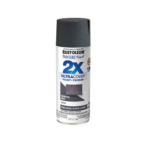 2X ספריי צבע Charcoal Gray