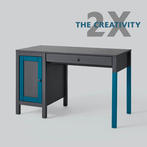 2X ספריי צבע Charcoal Gray