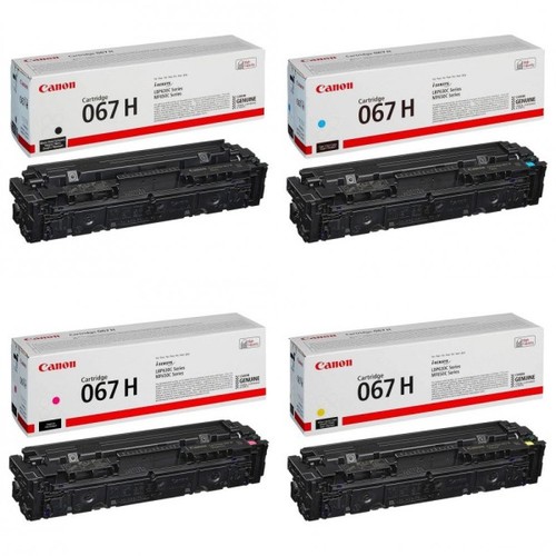 סט טונרים מקוריים שלם Canon Toner Cartridge 067H