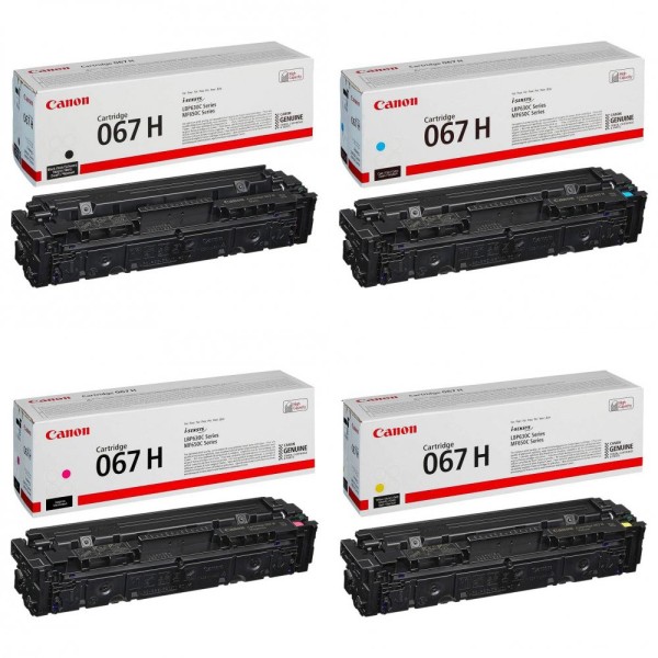 סט טונרים מקוריים שלם Canon Toner Cartridge 067H