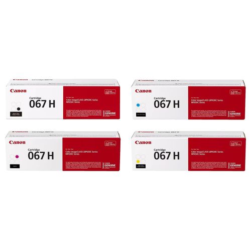 סט טונרים מקוריים שלם Canon Toner Cartridge 067H