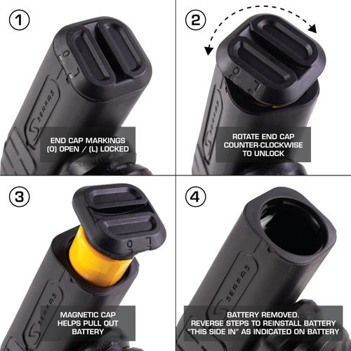 פנס אופניים סרפס - SERFAS TRUE 1300