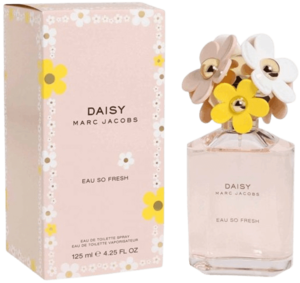 בושם לאישה 125 מ"ל | Marc Jacobs Daisy Eau So Fresh | או דה טואלט E.D.T