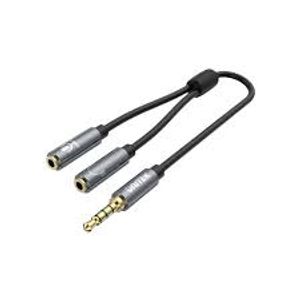 כבל HOCO 3.5MM AUX to Stereo Audio Cable UPA21    