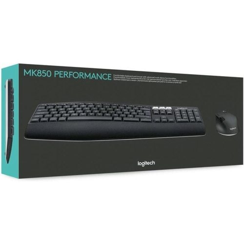 סט מקלדת ועכבר אלחוטיים Logitech Performance MK850
