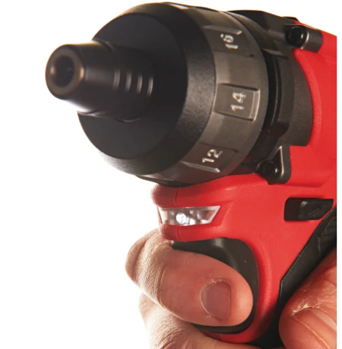 גוף מברגה עם ראש לכניסת ביט Milwaukee M12 FUEL 1/4″ Sub-Compact Driver (דגם M12CD-0) 4933440450