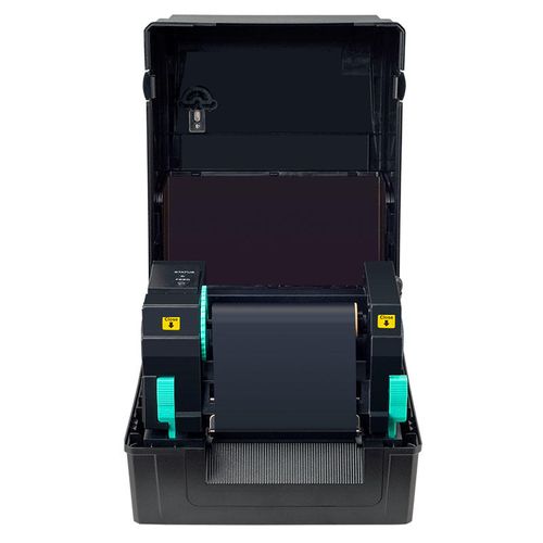 מדפסת מדבקות XP-TT426B – מבט אחורי עם חיבורים
