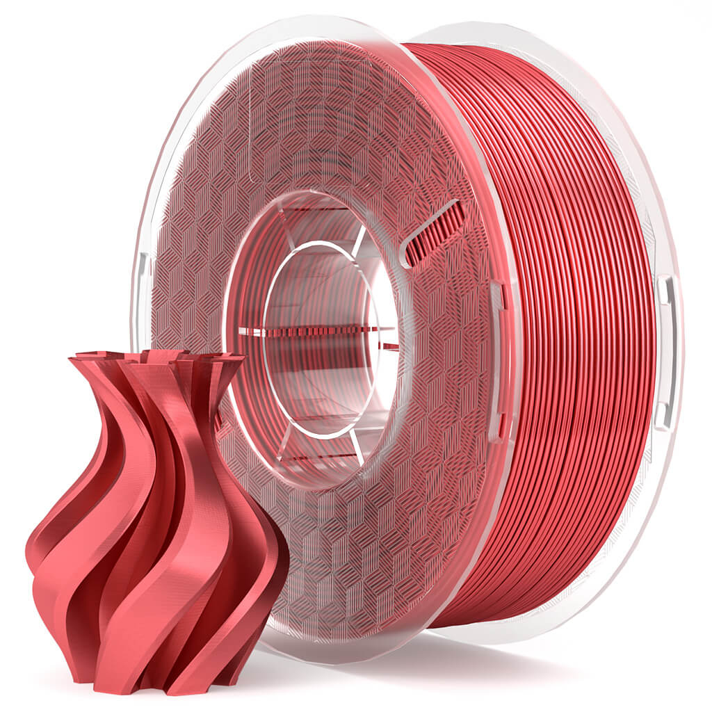 פילמנט משי אדום 1 ק"ג 1.75 מ"מ - ELEGOO Silk PLA Red