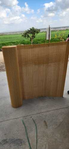 גדר במבוק סינטטי PVC במידה 1.5X5 מ' EverGreen  צבע צהוב -מבצע כסאח!!!