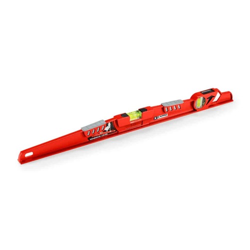 פלס רצפים מקצועי יצוק 100 ס״מ | Plumb Site® דו-תצוגה | דיוק ±0.5 מ״מ/מ׳ – 920 SHARK – KAPRO