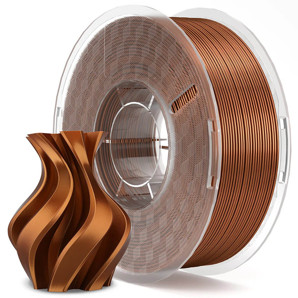 פילמנט משי ברונזה 1 ק"ג 1.75 מ"מ - ELEGOO Silk PLA Bronze