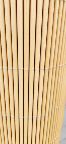 גדר במבוק סינטטי PVC במידה 2X5 מ' EverGreen  צבע צהוב - מבצע כסאח !!!!