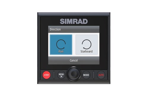 צג הגה אוטומטי Simrad AP44 כולל כבל N2K 0.6M + מחבר טי (T) Simrad