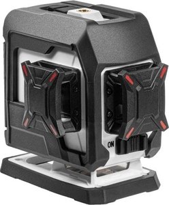 פלס לייזר ירוק קומפקטי 3D | 3×360° | טווח 30 – 60 מ׳ | דיוק ±0.2 מ״מ/מ׳ | NUCLEO™ (933) – KAPRO