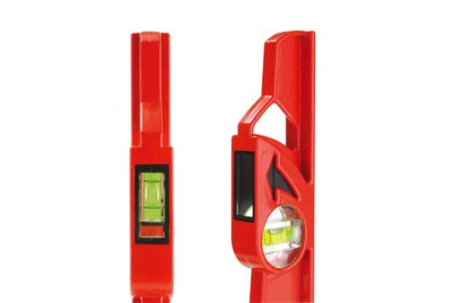 פלס רצפים מקצועי 80 ס״מ (32″) | Plumb Site® Dual-View | דיוק ±0.5 מ״מ/מ׳ – SHARK 920-10 – KAPRO