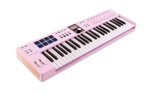 מקלדת שליטה Arturia Keylab Essential 49 MK3 - צבע Rose Quartz