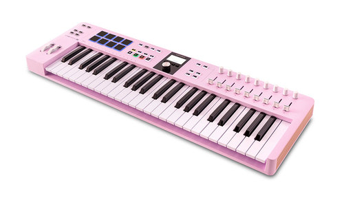 מקלדת שליטה Arturia Keylab Essential 49 MK3 - צבע Rose Quartz