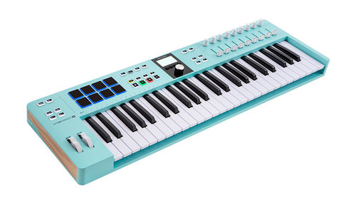 מקלדת שליטה Arturia Keylab Essential 49 MK3 - צבע Aquamarine