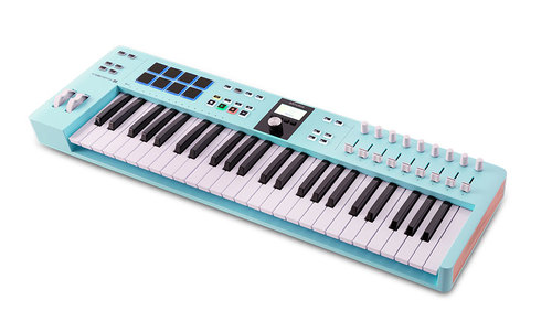 מקלדת שליטה Arturia Keylab Essential 49 MK3 - צבע Aquamarine