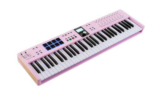מקלדת שליטה Arturia Keylab Essential 61 MK3 - צבע Rose Quartz