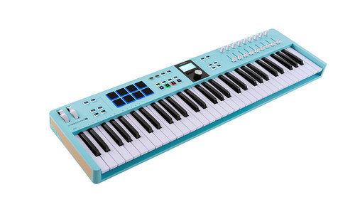 מקלדת שליטה Arturia Keylab Essential 61 MK3 - צבע Aquamarine