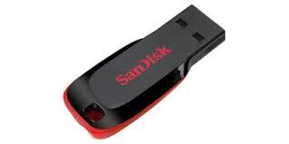 זיכרון נייד SanDisk Cruzer BLADE 16GB USB 2.0 SDCZ50-016G