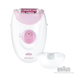 BRAUN מסיר שיער דגם: 3370  בראון