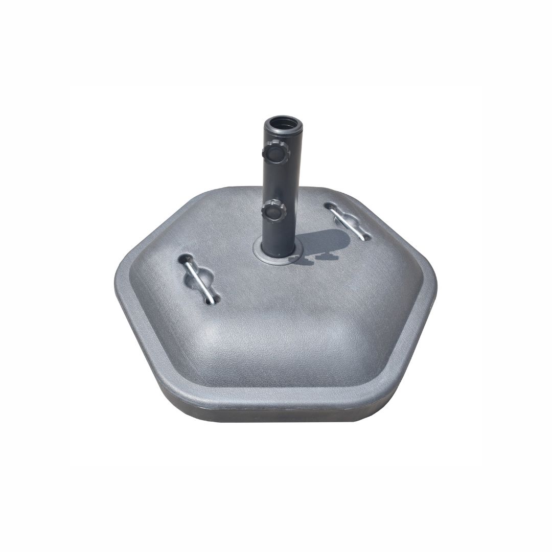 בסיס שמשיה 48 ק"ג (38-48 מ"מ) יציב במיוחד עם גלגלים