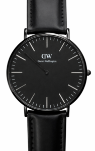 Daniel Wellington DW001001335 גברים גודל 40MM מסגרת שחורה
