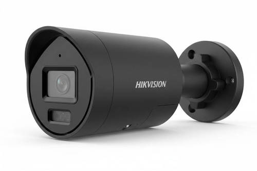 מצלמת אבטחה Hikvision DS-2CD2047G2H-LIU/SLB 4MP | דגם שחור עם הרתעה פעילה