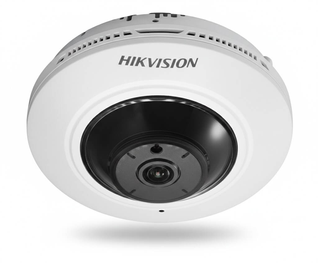 מצלמת רשת "עין הדג" (Fisheye) מקצועית – Hikvision 5MP