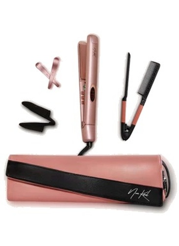 STYLISTA – מחליק שיער טורמלין אינפרא אדום כולל תיק נסיעה ואביזרים נלווים | Noa Kirel Beauty