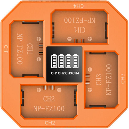 מטען USB ל-4 סוללות SmallRig 4839 NP-FZ100