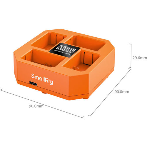 מטען USB ל-4 סוללות SmallRig 4839 NP-FZ100