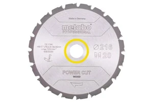 להב מתק"ש מידות METABO Ø216XØ30 ; 20WZ 5°n 