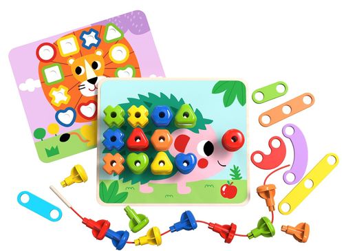 לוח פסיפס והשחלה צבעוני 53 חלקים