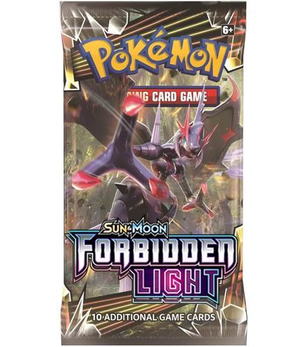 קלפי פוקימון חבילת בוסטר פורבידן לייט Forbidden Light Booster Pack - SM - Forbidden Light (SM06)