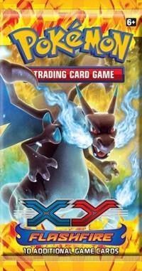 קלפי פוקימון חבילת בוסטר פלאש פייר Flashfire Booster Pack - XY - Flashfire (FLF)